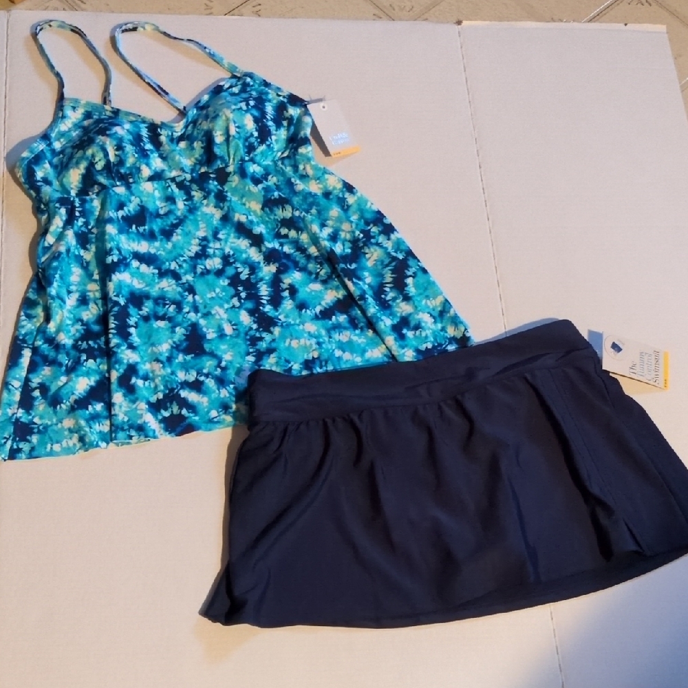 Croft & Barrow 2 Pc Swimsuit
